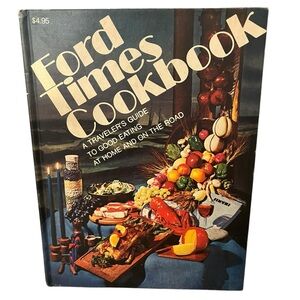 Vintage Ford Times Cookbook Autographed Copy HC Volume 6 1974 1st Printing